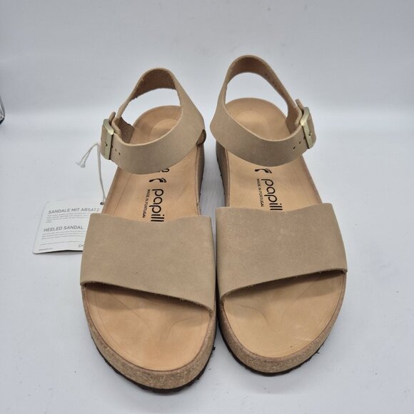 Papillio Birkentsock Women's Size 9 US 40 EU  Tan Sandals Flat  (30) - Picture 1 of 11